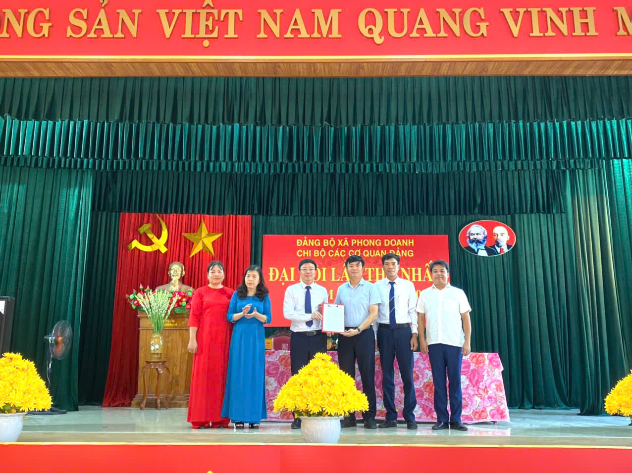 Đại hội chi bộ các cơ quan Đảng xã Phong Doanh lần thứ I, nhiệm kỳ 2025-2030